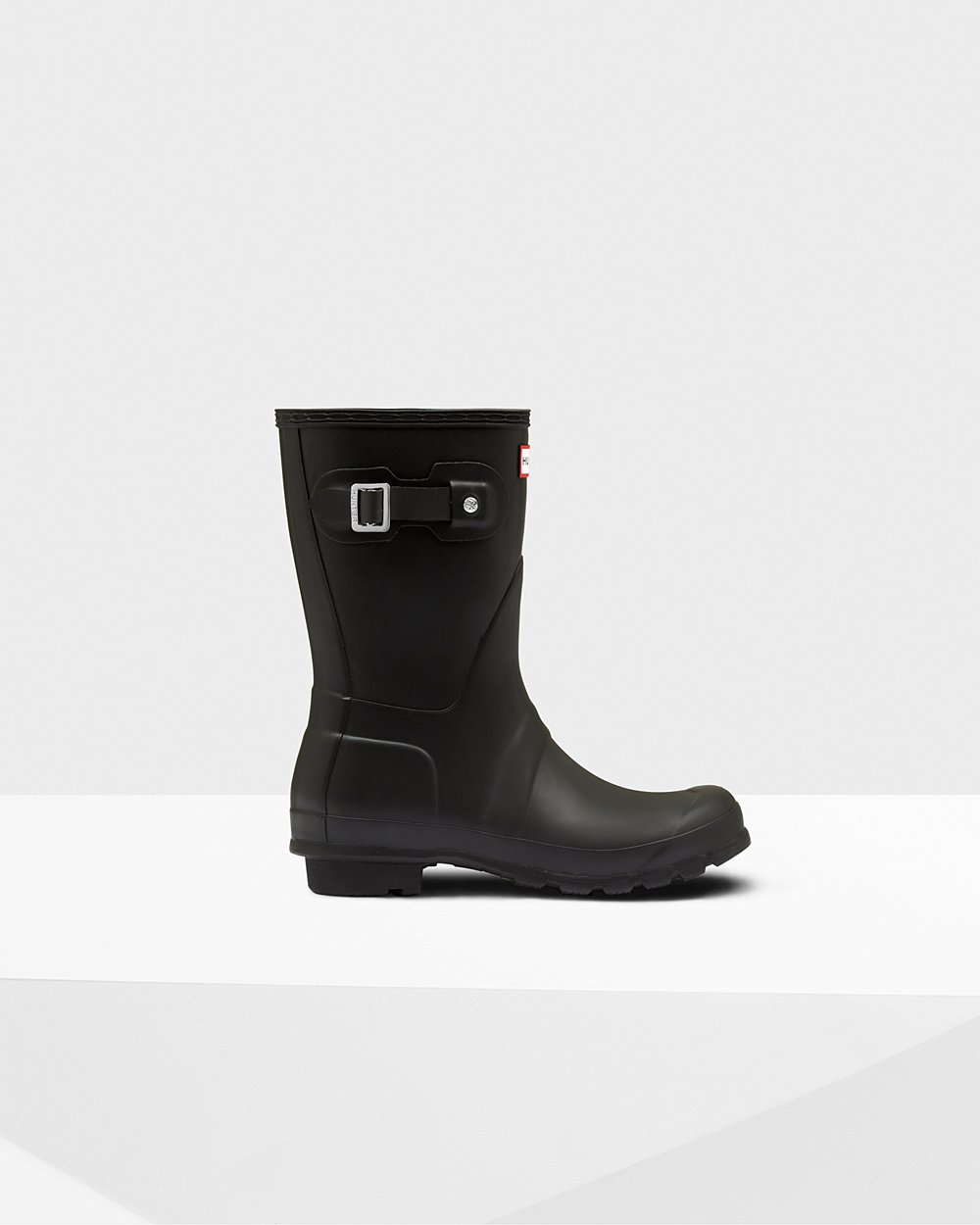 Womens Hunter Short Rain Boots Black - Original - 8375219-AZ